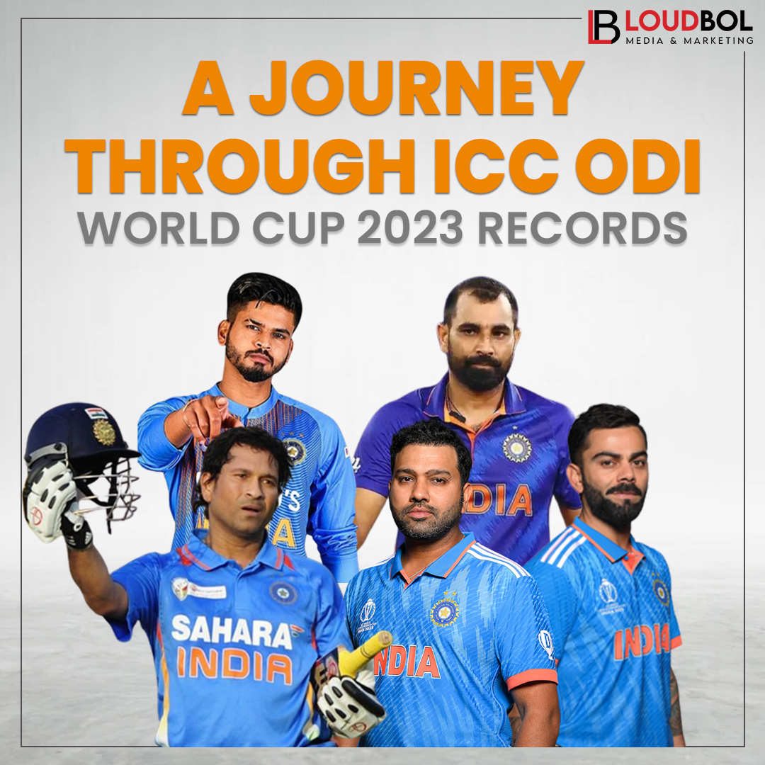 A Journey Through ICC ODI World Cup 2023 Records 