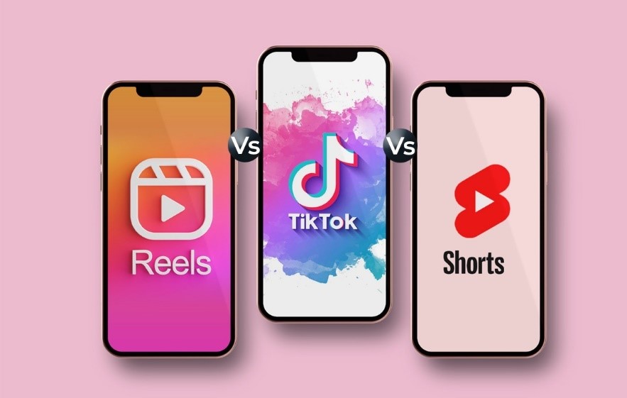 Instagram, tiktok, youtube shorts are short-form videos platform